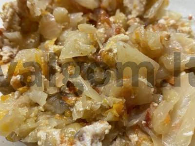 Bigusas su malta vištiena pagrindine nuotrauka