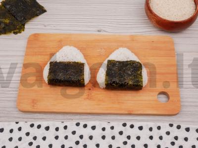 Onigiri su aštria dešra Žingsnis 9