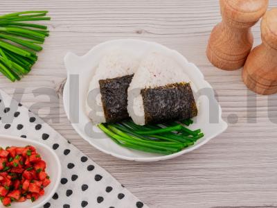 Onigiri su aštria dešra Žingsnis 10