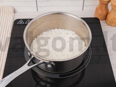 Greiti lašišos ir ryžių sušiai Žingsnis 1