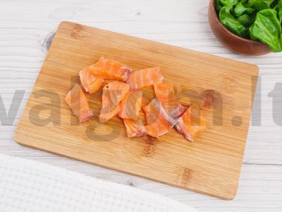 Salotos su lašiša ir parmezanu Žingsnis 5