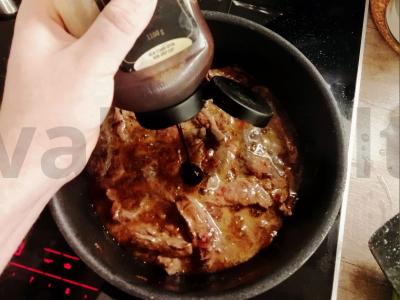Kepta jautiena su barbekiu padažu Žingsnis 5