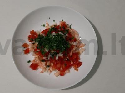 Naminė salsa su krevetėmis Žingsnis 5