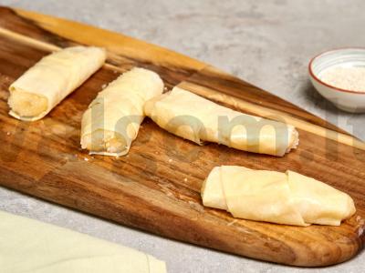 Filo su bananais Žingsnis 2