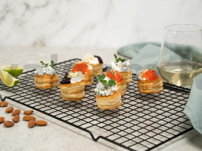 Apetiser vol-au-vents pagrindine nuotrauka