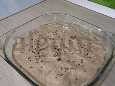 Kreminis pyragas su kopūstais ant ruginių miltų Žingsnis 3