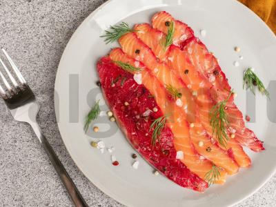 Lašišos gravlax pagrindine nuotrauka