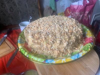 Dovanų tortas su švelniu kremu pagrindine nuotrauka