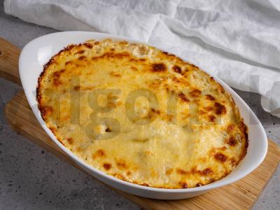 Gratinas su bulvėmis ir kepenėlėmis Žingsnis 8