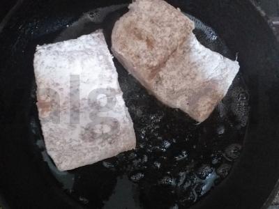 Kepta lydeka su makaronais Žingsnis 4