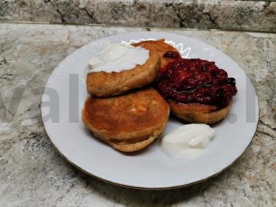 Ricotta sūrio pyragaičiai su viso grūdo miltais pagrindine nuotrauka