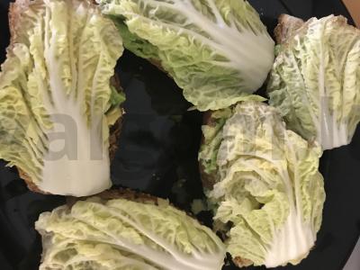 Avokado ir lašišos skrebučiai Žingsnis 3
