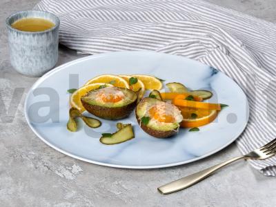 Keptas avokadas pagrindine nuotrauka