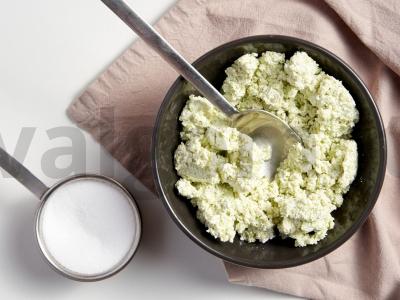 Avokadų makaronai su varške Žingsnis 2