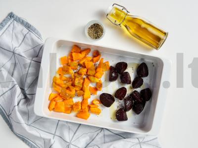 Avokadų ir moliūgų salotos Žingsnis 2