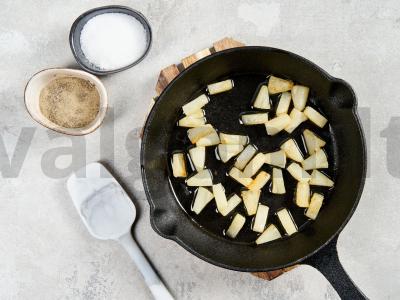 Avokadų ir ananasų salotos Žingsnis 1
