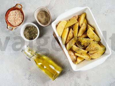 Bulvės su avokadu Žingsnis 2