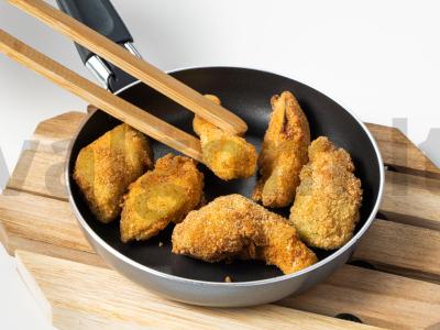 Avokado užkandis keptuvėje Žingsnis 2