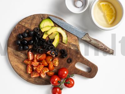 Avokado su parmezanu užkandis Žingsnis 1