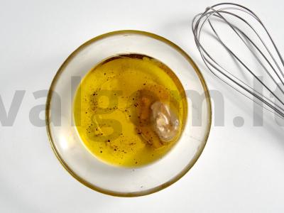 Sveikos salotos su avokadu ir kalakutienos filė Žingsnis 3