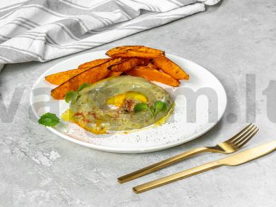 Sviestiniai moliūgai su avokadų padažu pagrindine nuotrauka