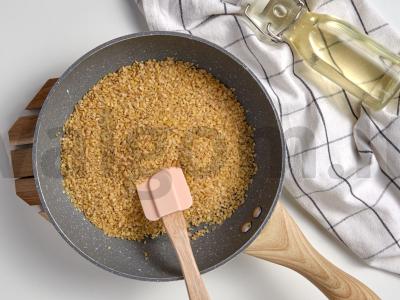 Bulgur košė ant vandens Žingsnis 1