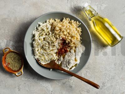 Bulgur kukuliai garintuve Žingsnis 1