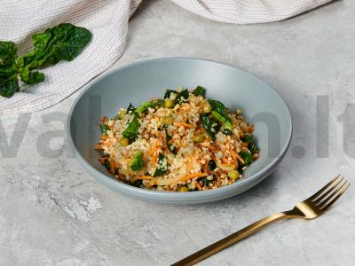 Bulgur su špinatais pagrindine nuotrauka