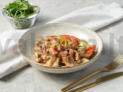 Bulgur su vištienos širdelėmis pagrindine nuotrauka