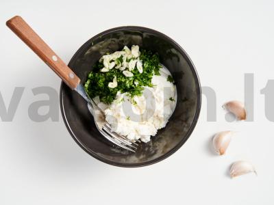 Bulgur troškinys su sūriu Žingsnis 2