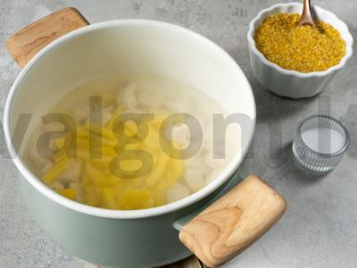 Bulgur sriuba su vištienos sultiniu Žingsnis 2