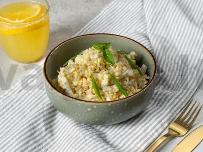 Bulgur salotos su kalmarais pagrindine nuotrauka