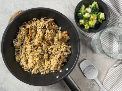 Bulgur su brokoliais Žingsnis 3