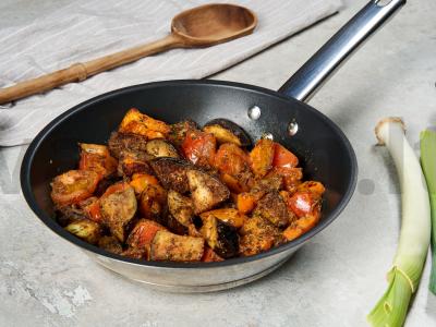 Bulgur garnyras su paprikomis Žingsnis 1