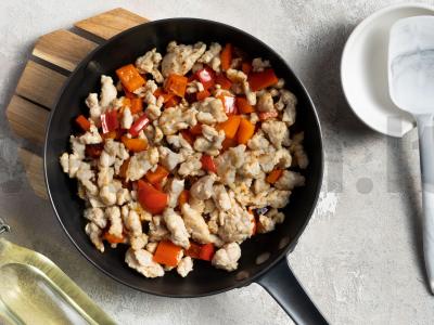 Bulgur su malta vištiena Žingsnis 1