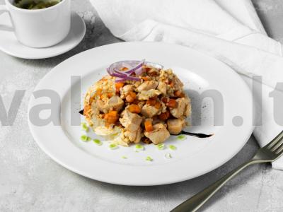 Bulgur su kiaušiniais pagrindine nuotrauka