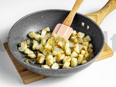 Bulgur košė su obuoliais Žingsnis 2