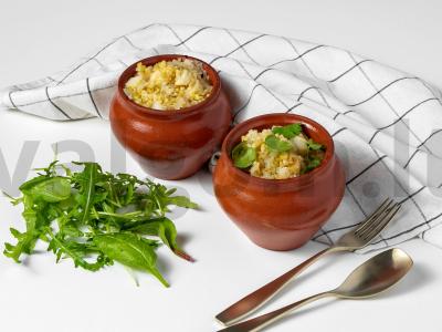 Bulgur košė su obuoliais pagrindine nuotrauka