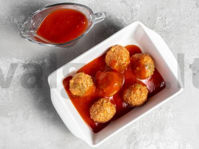 Bulgur mėsos kukuliai su pomidorų padažu Žingsnis 3