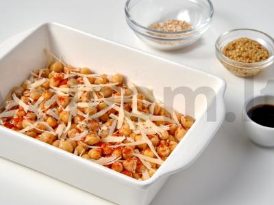 Dietinės vištienos salotos Žingsnis 1
