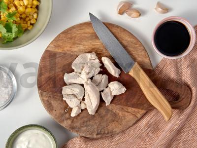 Dietinės salotos su vištienos krūtinėle Žingsnis 2