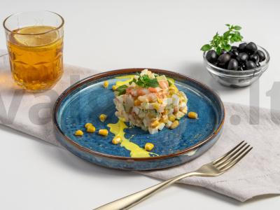 Dietinės jūros gėrybių salotos pagrindine nuotrauka