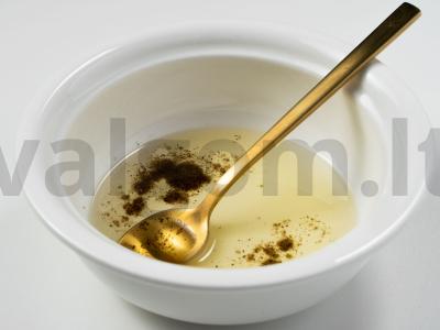 Dietinės salotos su šparaginėmis pupelėmis Žingsnis 3