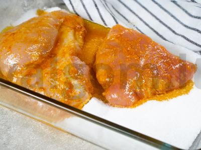 Kalakutiena ant druskos Žingsnis 2