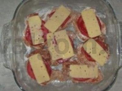 Kiauliena, kepta su grietinės, česnakų padažu ir sūriu Žingsnis 6