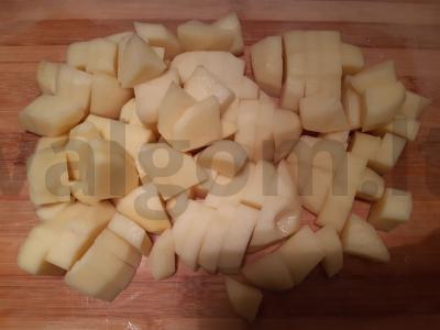 Žirnių sriuba su rūkytu kumpiu Žingsnis 4