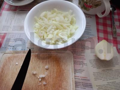 Itin lengvas troškintų kopūstų receptas Žingsnis 2