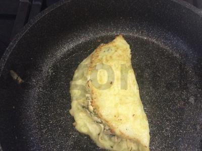 Cukinijų čeburekai su sūrio įdaru Žingsnis 5