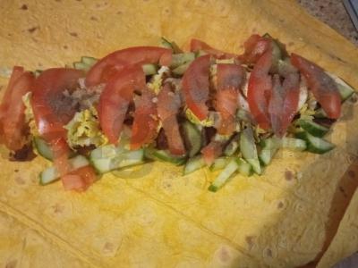 Meksikietiškas taco "Guadalupe" su Adygėjos sūriu Žingsnis 4