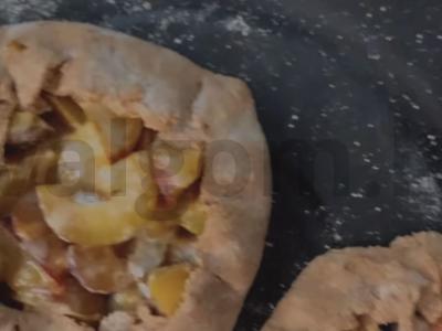 Galetės su slyvomis ir figomis Žingsnis 4